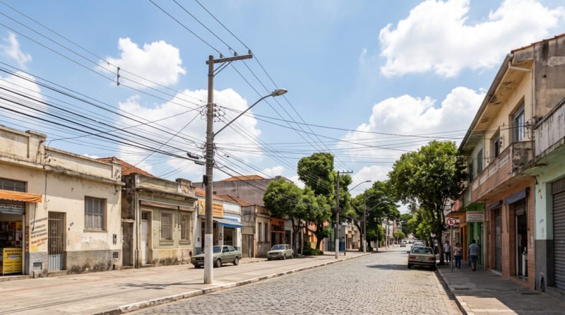 Bairro residencial na Zona Norte de São Paulo atendido pela CVP